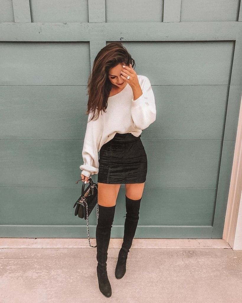 Cute date outfit winter