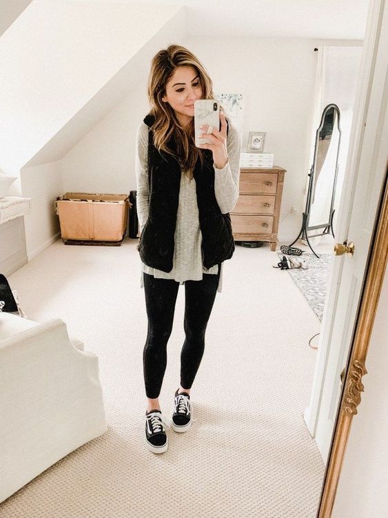 Comfy Outfits Ideas with Leggings for Any Season