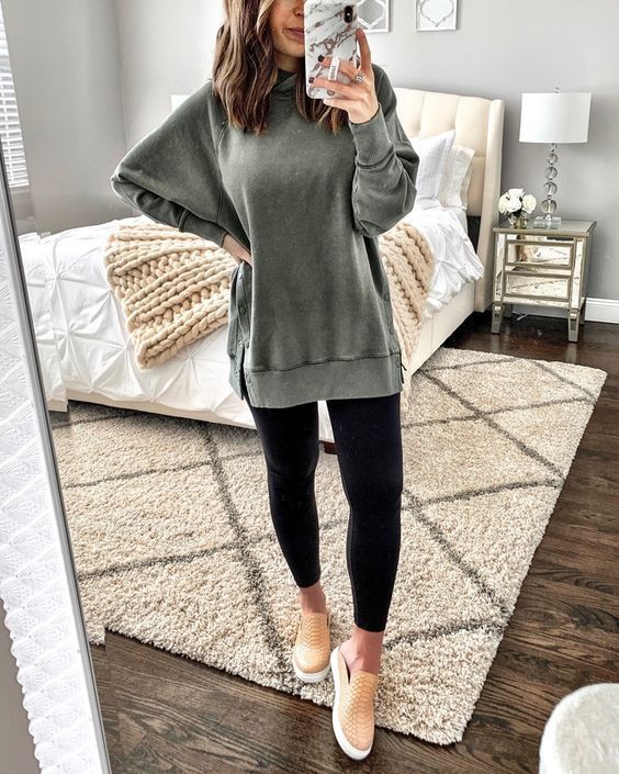 Comfy Outfits Ideas with Leggings for Any Season