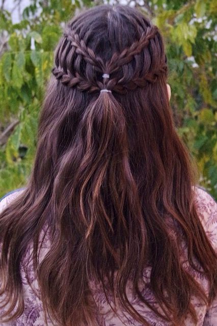 Cute and Easy Long Hairstyles for School