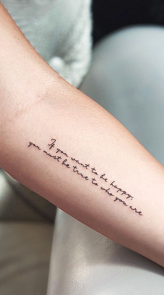 24 Meaningful Tattoo Quotes Ideas to Inspire - Fancy Ideas ...