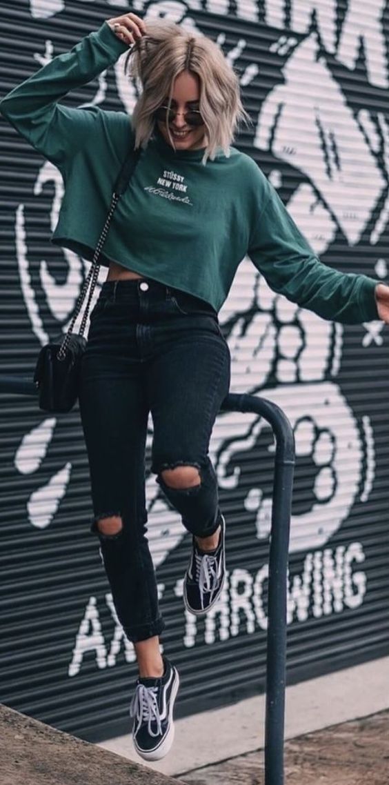 Trendy and Casual Outfits with Vans