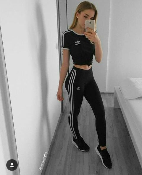 Awesome Adidas Legging Outfits Ideas to Steal