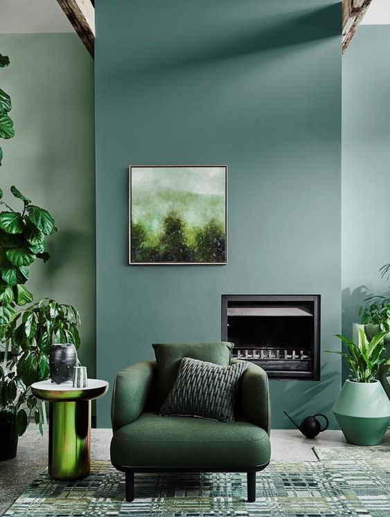 Fabulous Green Interior Decoration Ideas to Wow