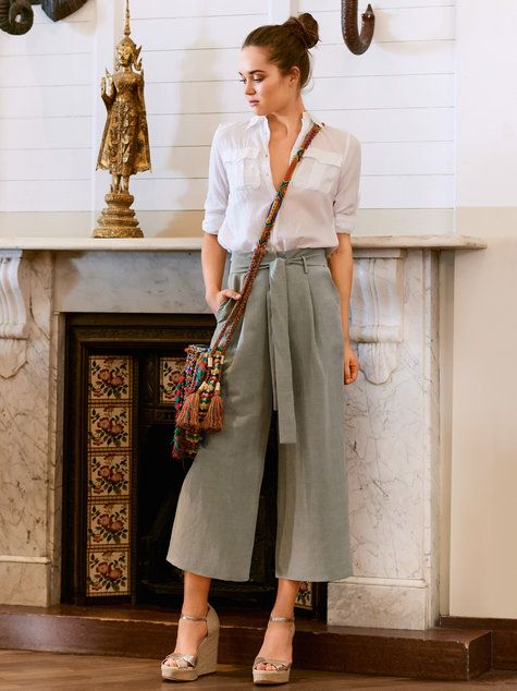 Chic and Modern Culotte Outfits for 2020