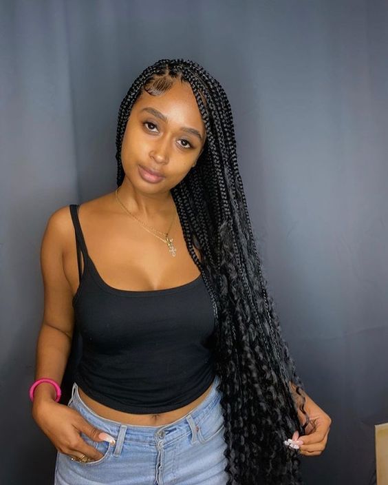 28 Knotless Box Braids Hairstyles You Can't Miss - Fancy ...