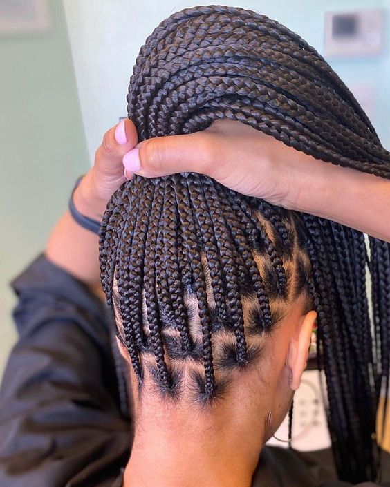 28 Knotless Box Braids Hairstyles You Can’t Miss - Fancy Ideas about ...