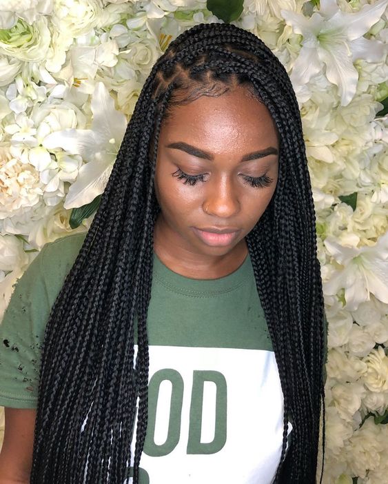 28 Knotless Box Braids Hairstyles You Can’t Miss - Fancy Ideas about
