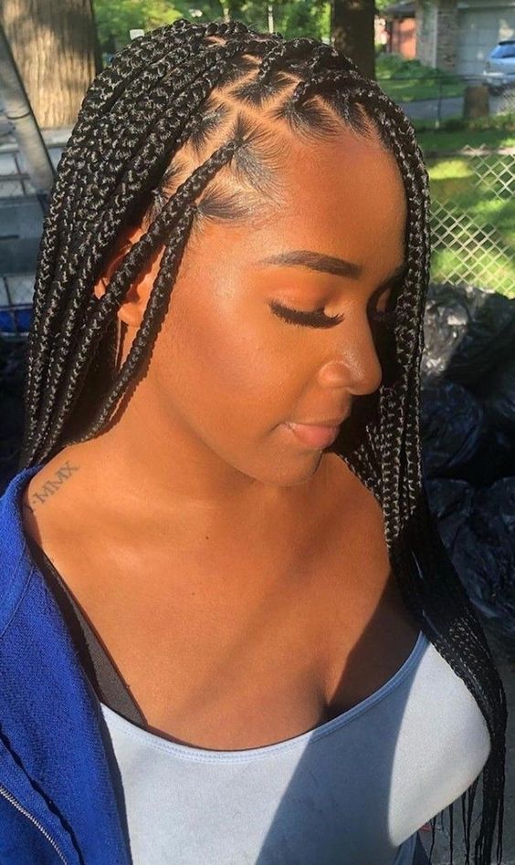 28 Knotless Box Braids Hairstyles You Can T Miss Fancy Ideas About