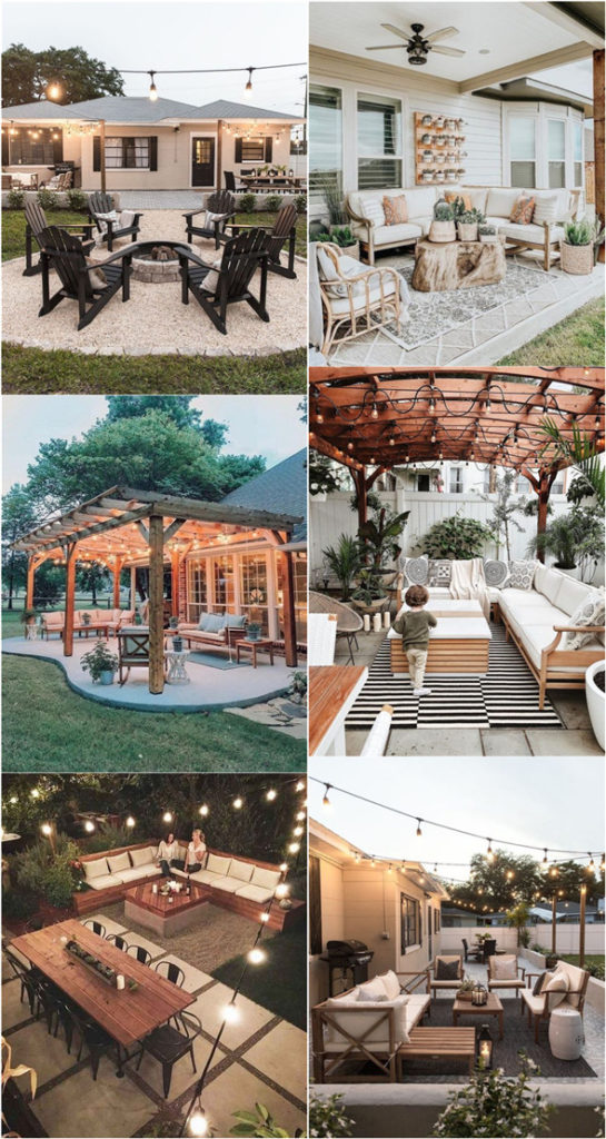 23 Stylish and Cozy Backyard Patio Designs to Steal - Fancy Ideas about