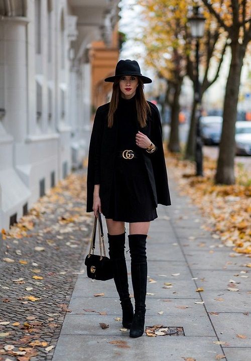 Classy All Black Outfits You Must Have