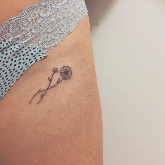 26 Fun And Attractive Small Hip Tattoo Designs For Women Fancy Ideas About Hairstyles Nails
