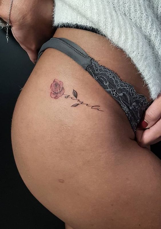 26 Fun and Attractive Small Hip Tattoo Designs for Women  Fancy Ideas  about Everything