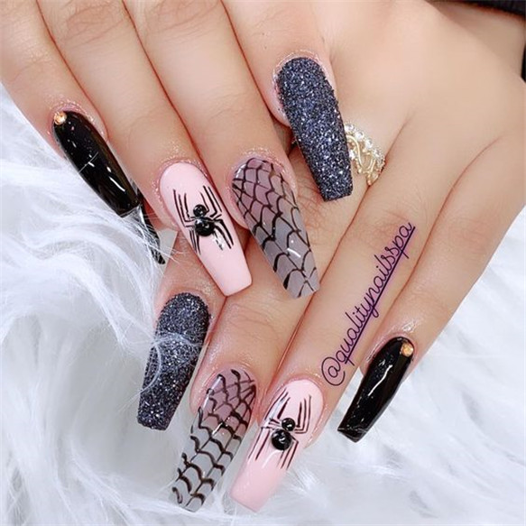 20 Creative Halloween Nail Designs That Rock - Fancy Ideas about Everything