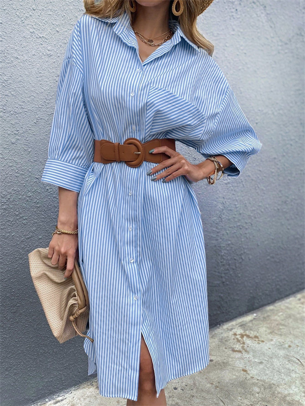 25 Stylish Ways to Wear a Shirt Dress This Summer - Fancy Ideas about ...