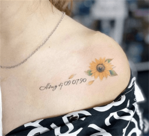 30 Inspiring Sunflower Tattoo Ideas to Embrace - Fancy Ideas about ...