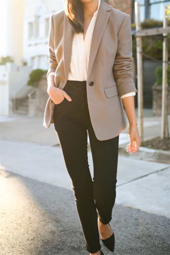 31 Blazer Outfit Ideas for Any Season - Fancy Ideas about Hairstyles ...