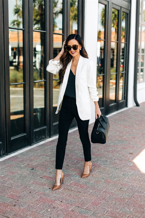 31 Blazer Outfit Ideas for Any Season - Fancy Ideas about Hairstyles ...
