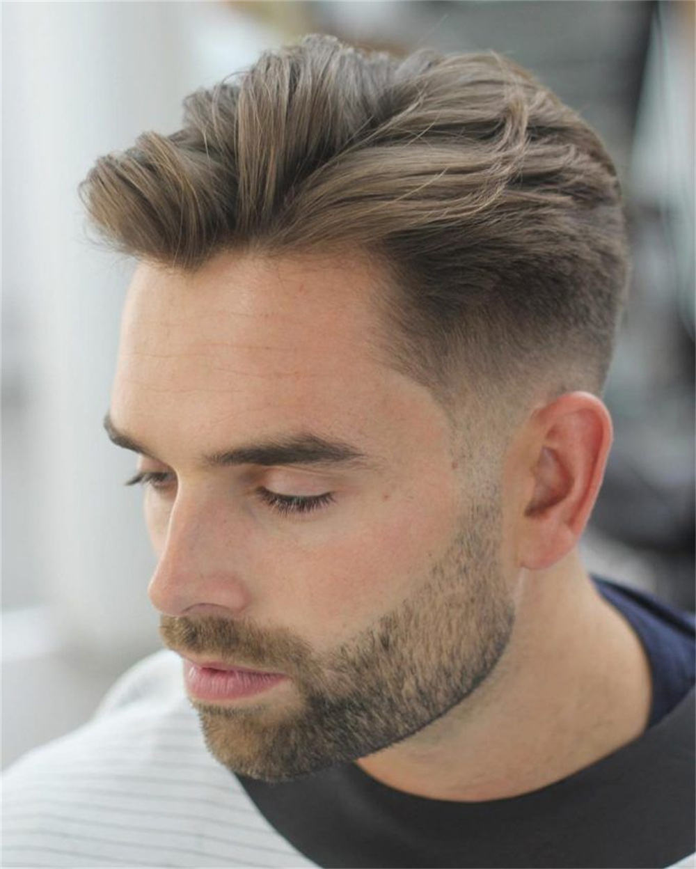 Textured Low Fade Haircuts for Men