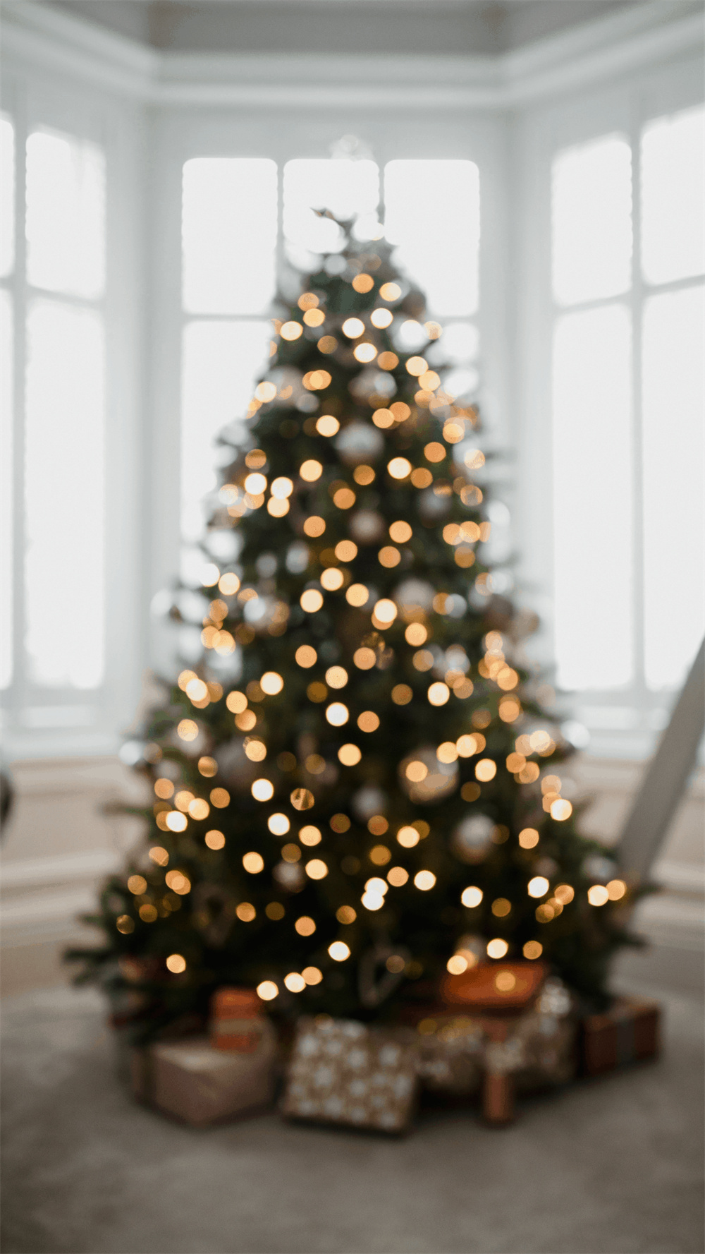 Christmas iPhone Wallpaper with Christmas Trees