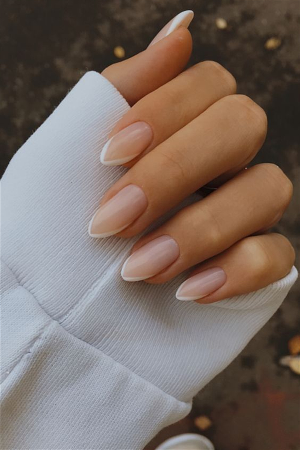 Pale Pink Nude Nail Designs for Winter